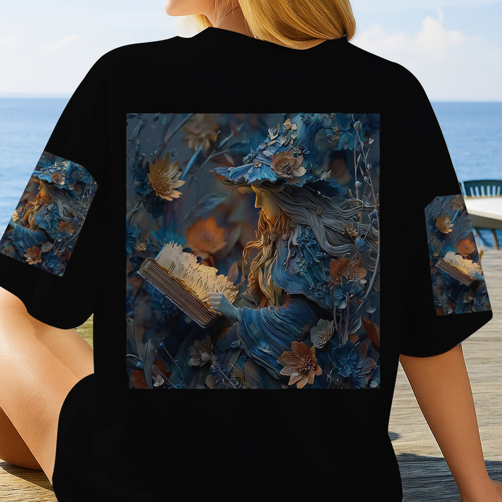 Purple Witch - Personalized Witch All Over Shirt