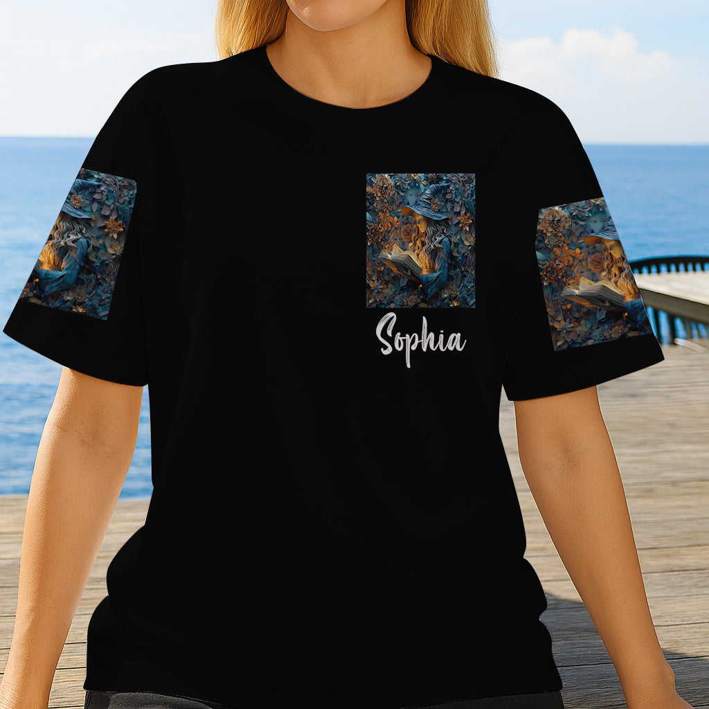 Purple Witch - Personalized Witch All Over Shirt