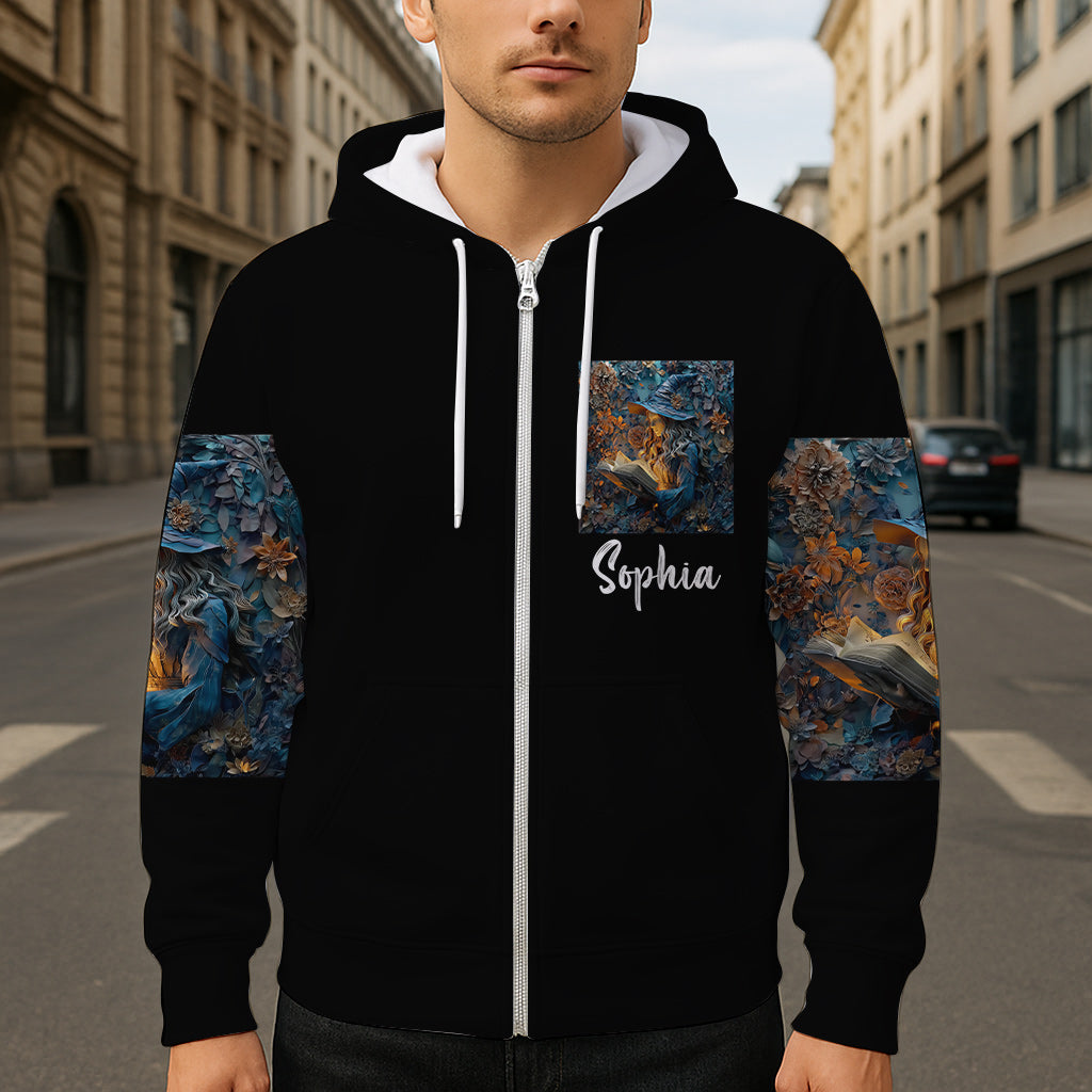 Purple Witch - Personalized Witch All Over Shirt