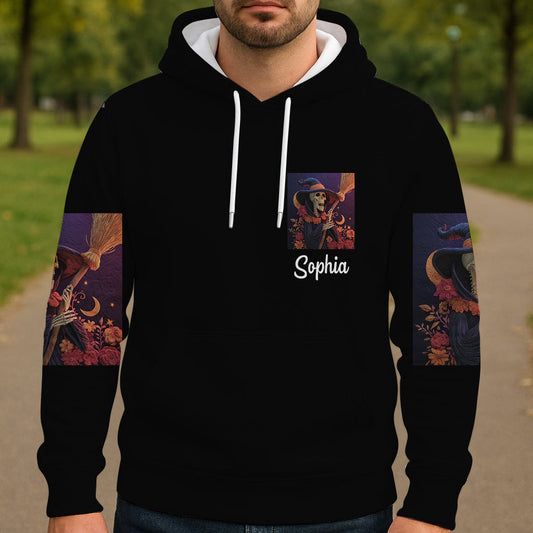 Purple Witch - Personalized Witch All Over Shirt