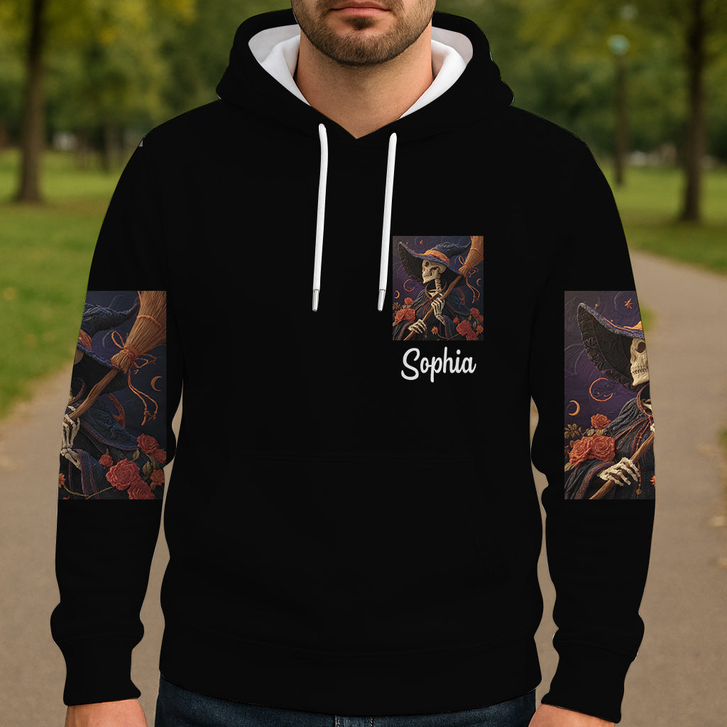 Purple Witch - Personalized Witch All Over Shirt