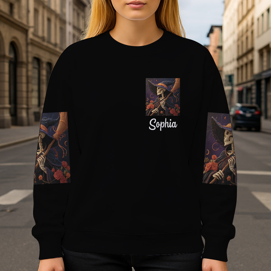 Purple Witch - Personalized Witch All Over Shirt