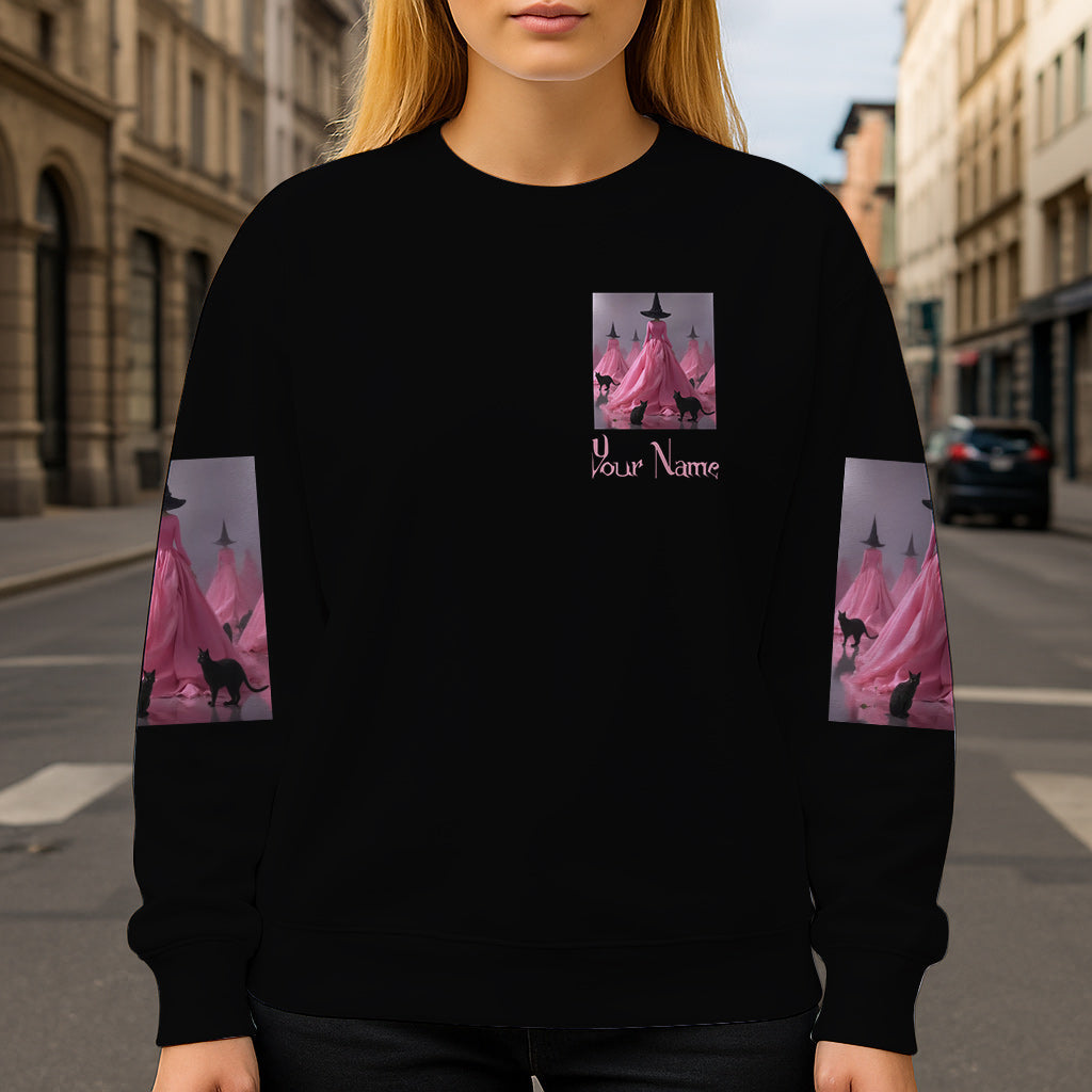 Purple Witch - Personalized Witch All Over Shirt