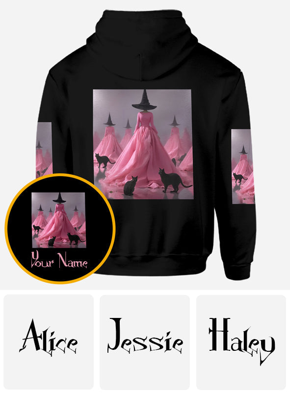 Purple Witch - Personalized Witch All Over Shirt