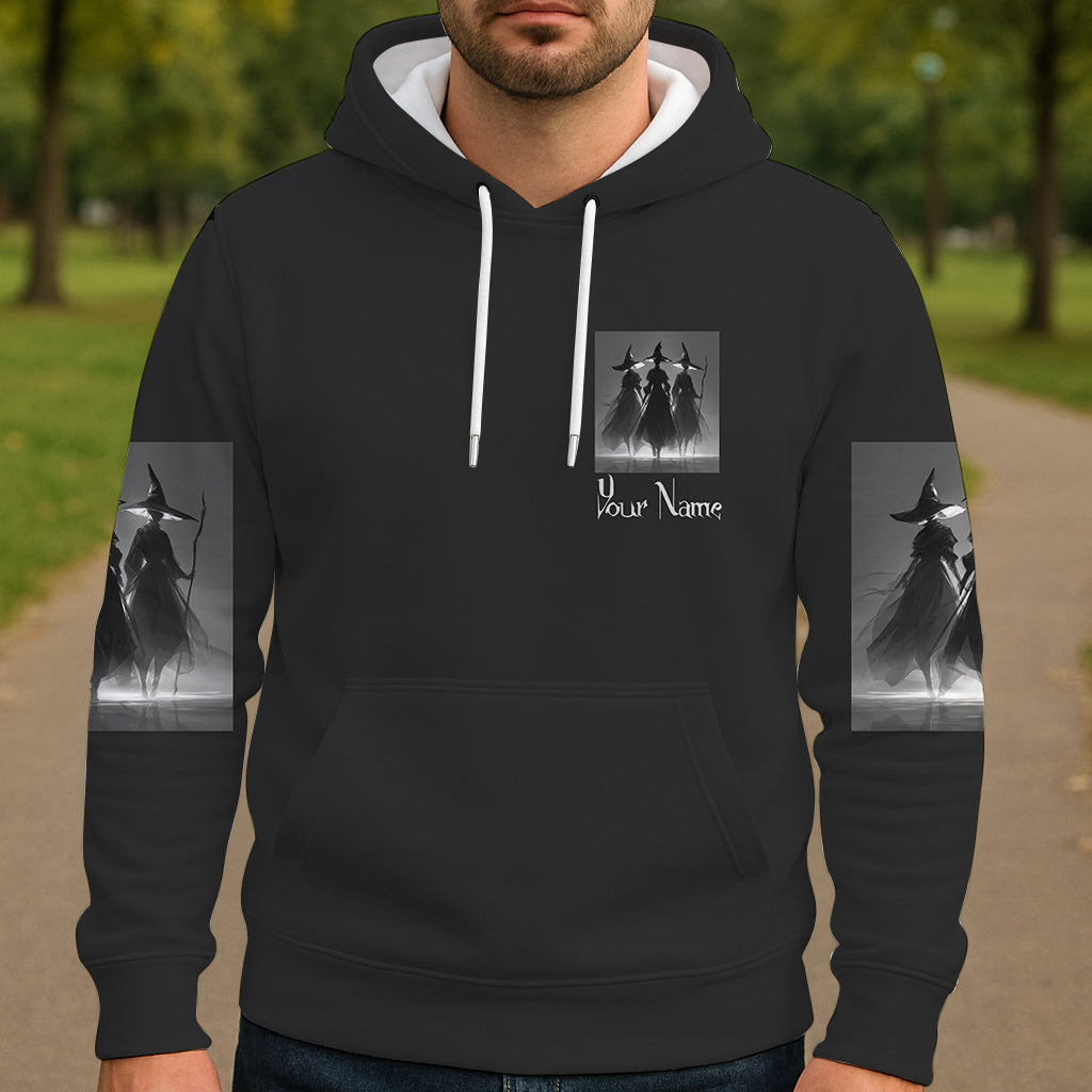 Purple Witch - Personalized Witch All Over Shirt