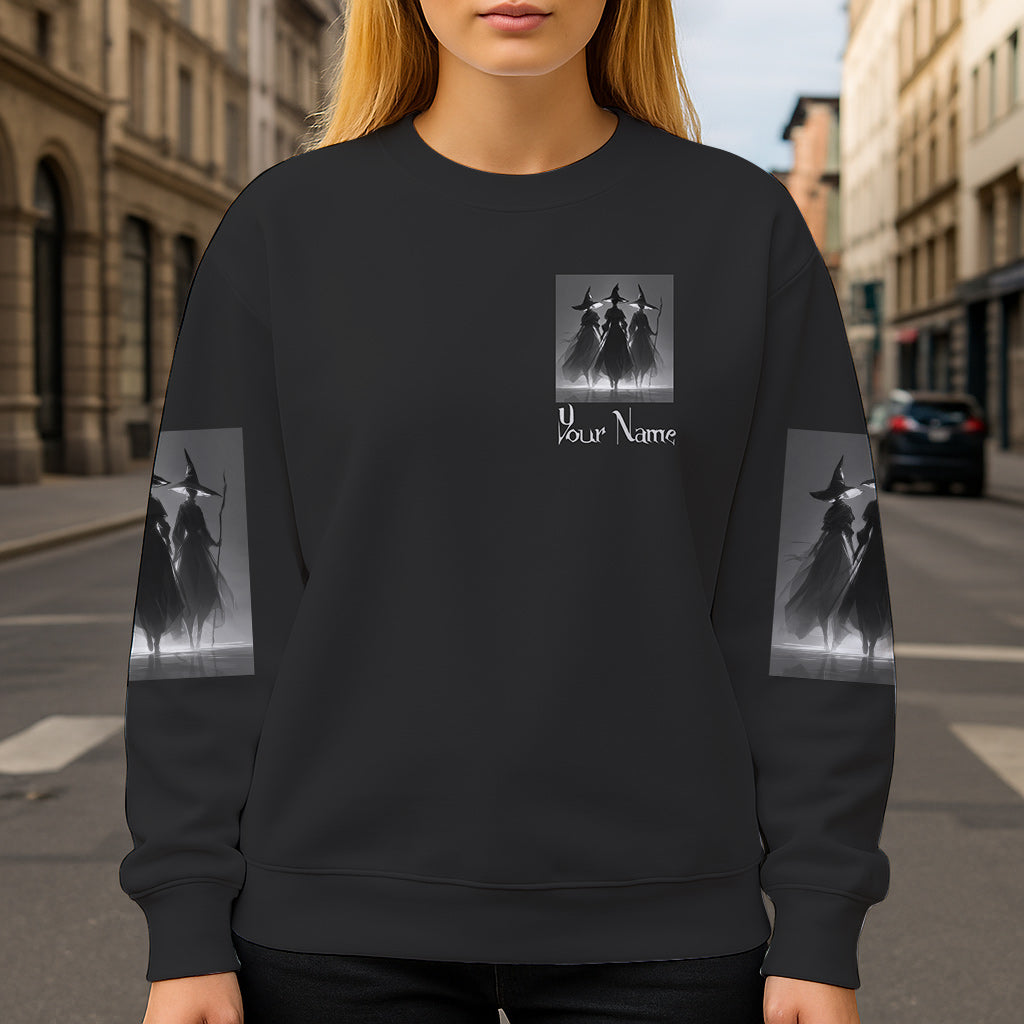 Purple Witch - Personalized Witch All Over Shirt