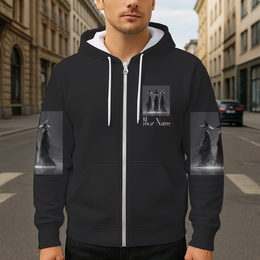 Purple Witch - Personalized Witch All Over Shirt