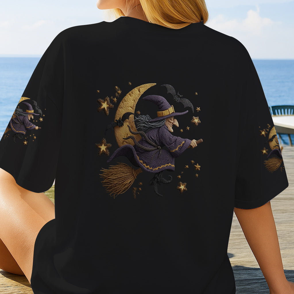 Purple Witch - Personalized Witch All Over Shirt