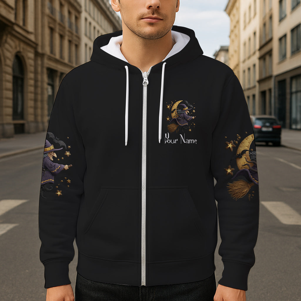 Purple Witch - Personalized Witch All Over Shirt