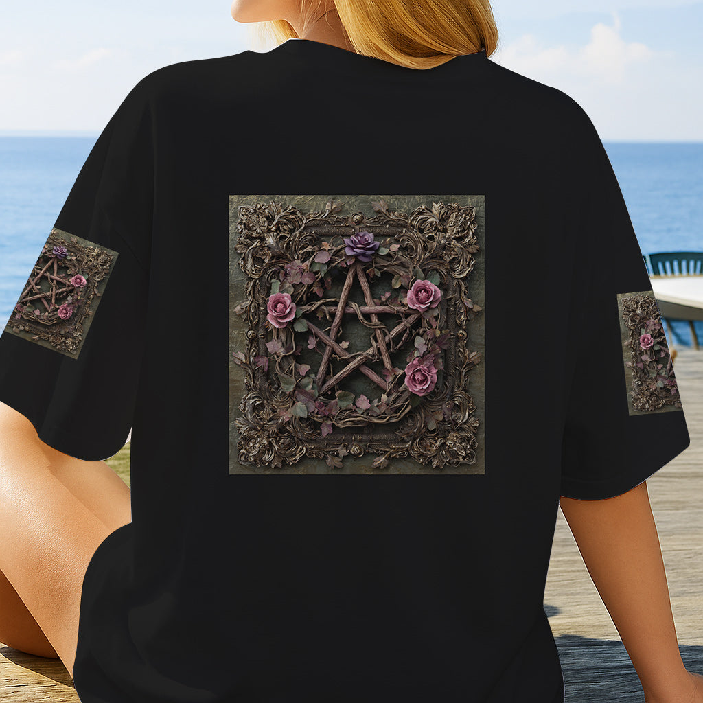 Purple Witch - Personalized Witch All Over Shirt