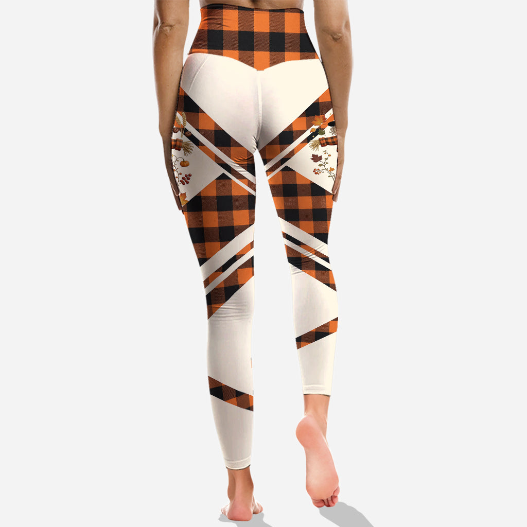 Grandma's Pumpkin Patch - Personalized Grandma Hoodie and Leggings
