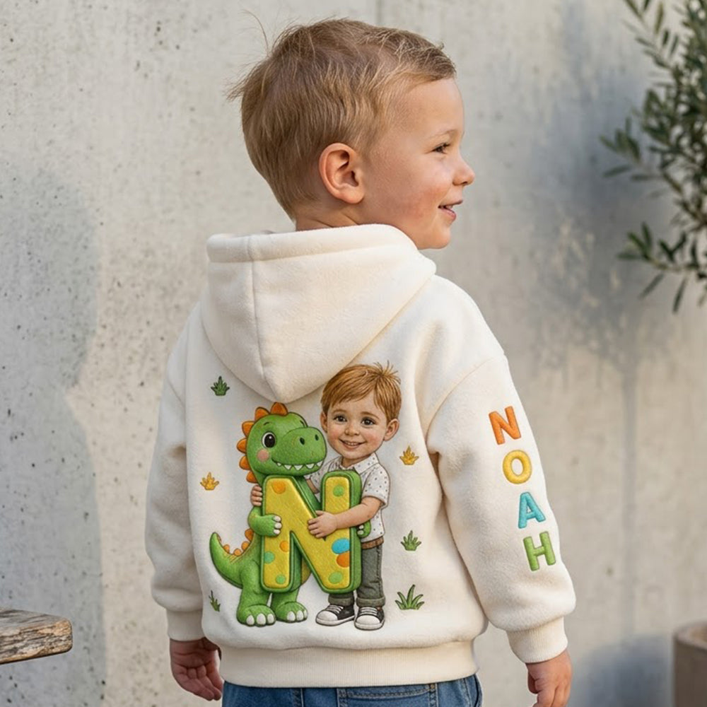 Hoodie & Jogging Enfant Personnalisé - Thème Alphabet Photo