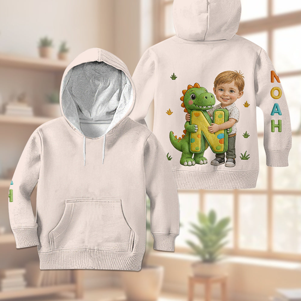 Hoodie & Jogging Enfant Personnalisé - Thème Alphabet Photo
