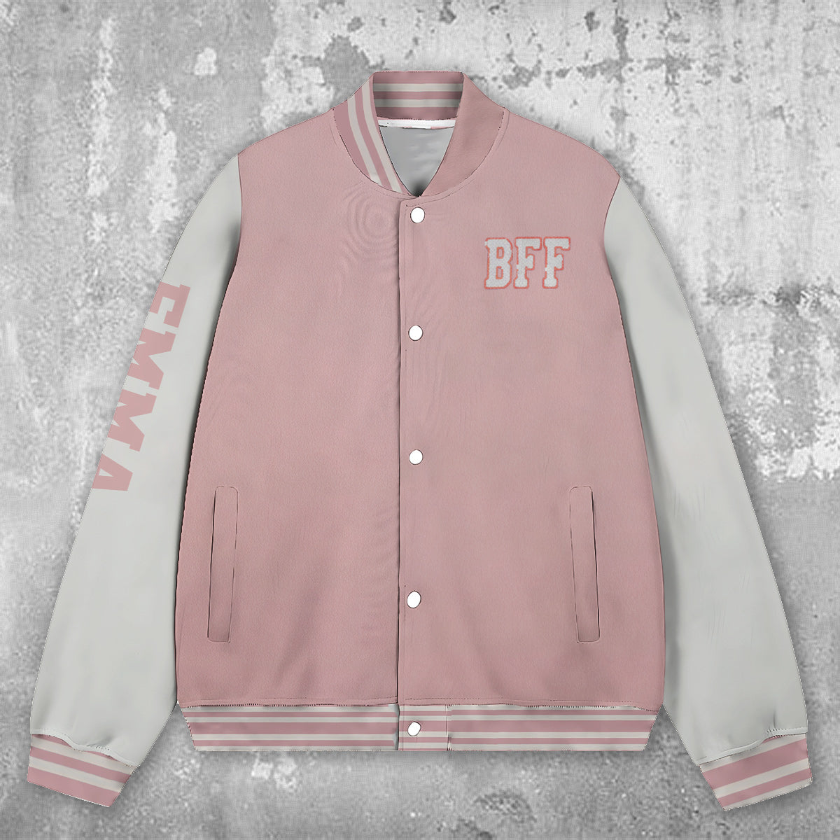 Meilleures amies pour toujours - Veste universitaire personnalisée pour meilleures amies