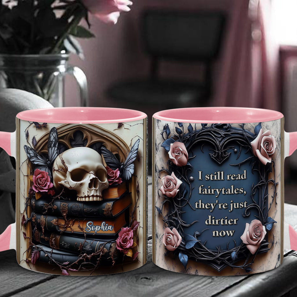 Ich lese immer noch Märchen – Personalisierte Tasse mit Schurkenakzent