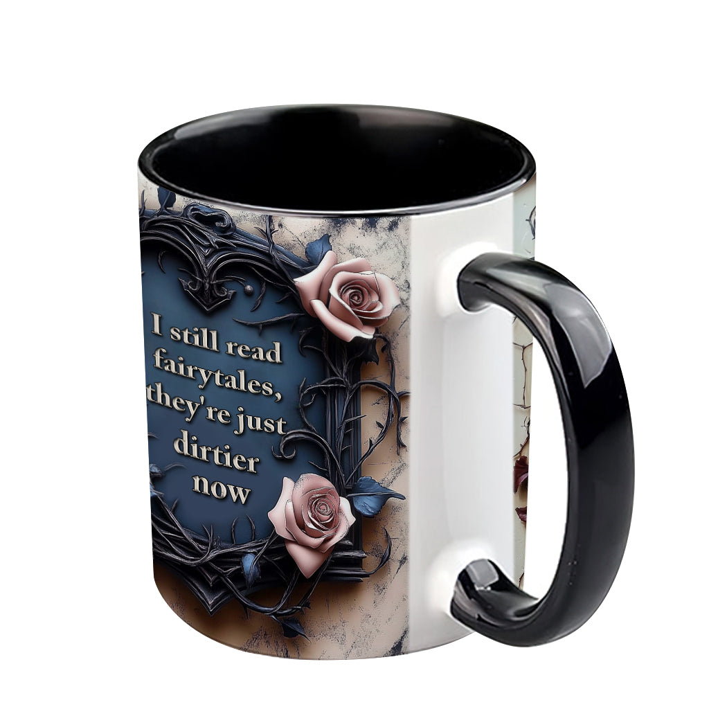 Ich lese immer noch Märchen – Personalisierte Tasse mit Schurkenakzent