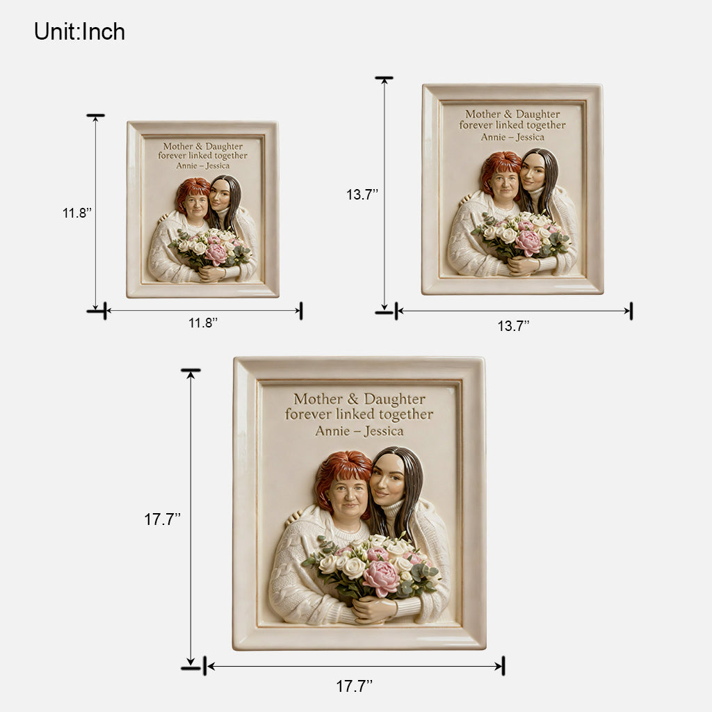 Custom From Any Photo - Personalized Mother Custom Shaped Wood Sign