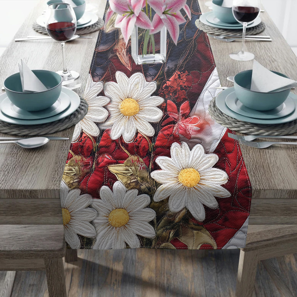 Chemin de table personnalisé Aigle patriotique - Aigle à tête blanche