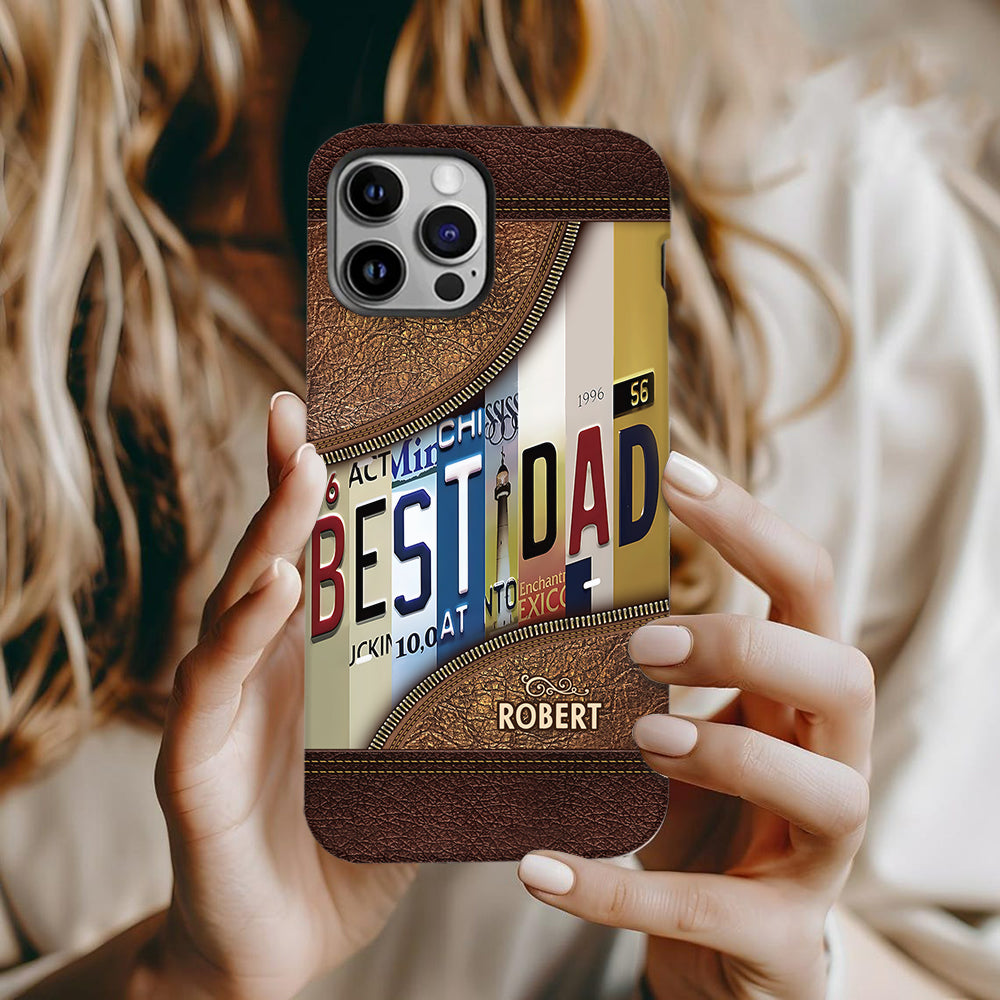 Best Dad Ever - Personalized Father Full Print Phone Case