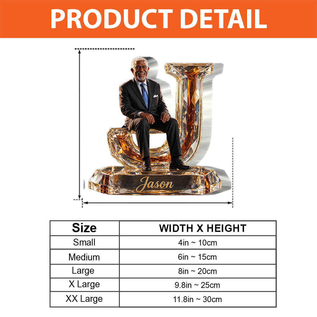 Whiskey Lovers, Gift for Man - Personalized Whisky Custom Shaped Acrylic Plaque