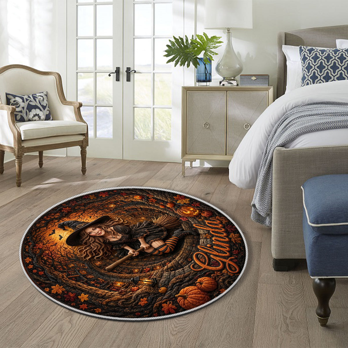 Be A Witch - Personalized Witch Non-Slip Tufted Rug