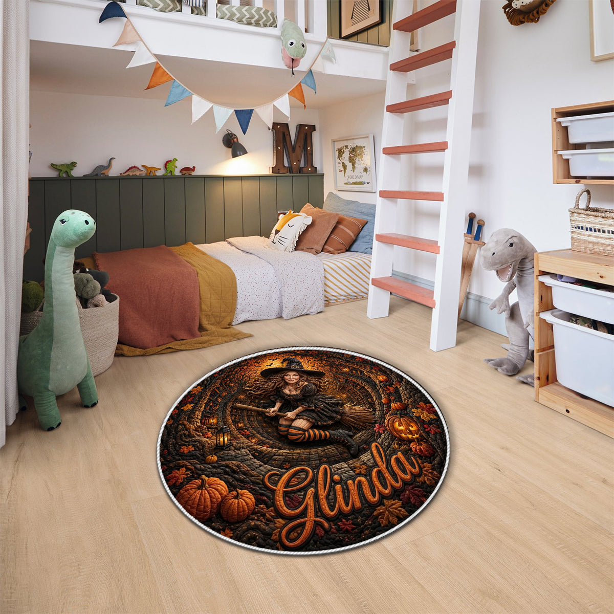 Be A Witch - Personalized Witch Non-Slip Tufted Rug