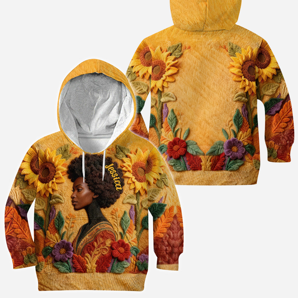 Black Queen - Personalized African American All Over Shirt