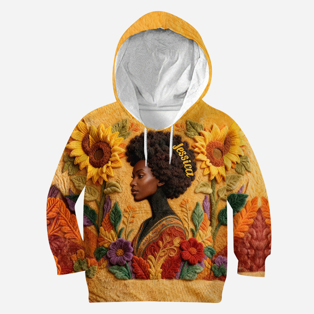 Black Queen - Personalized African American All Over Shirt