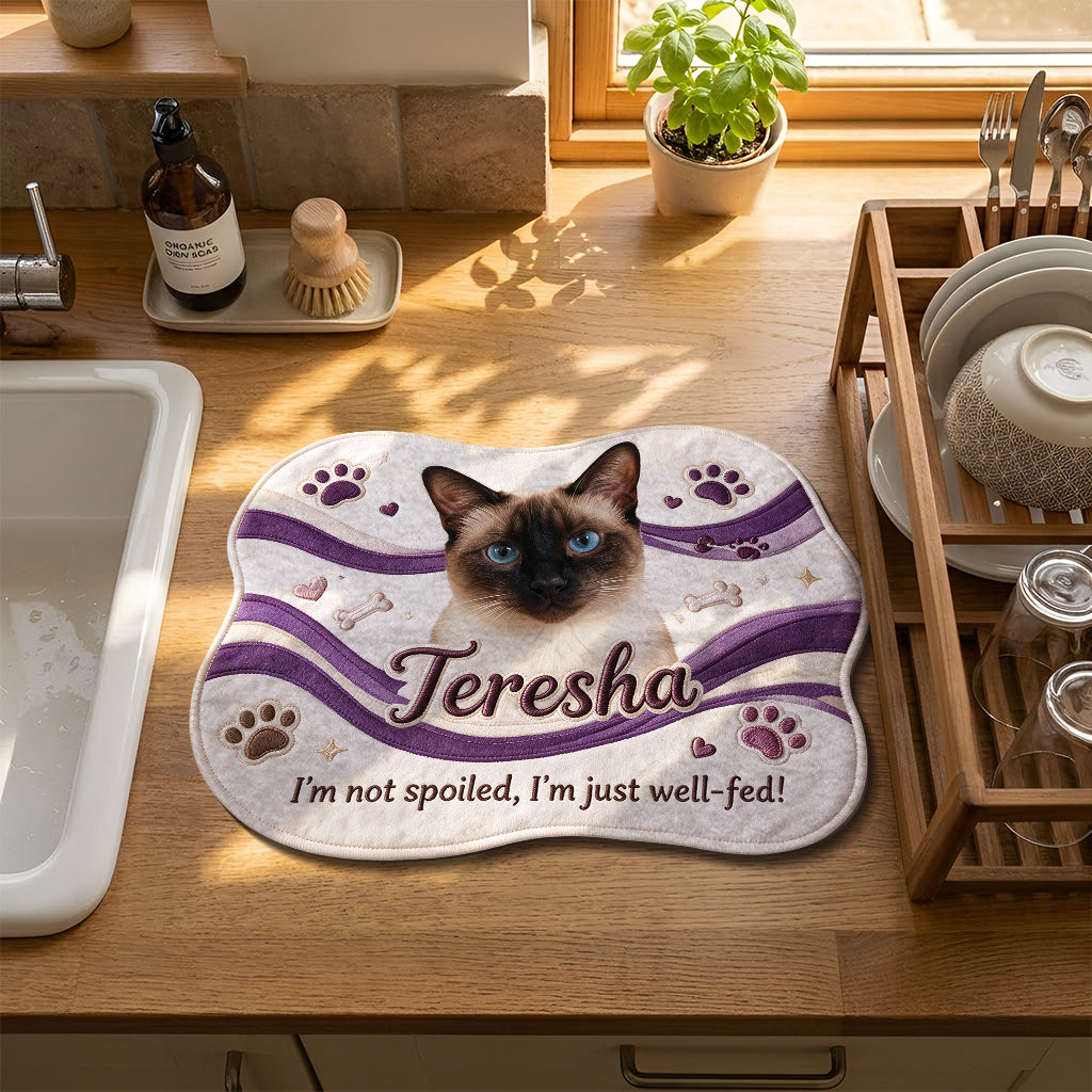 Mon Tapis, Ma Règle - Tapis de Séchage Personnalisé pour Chien