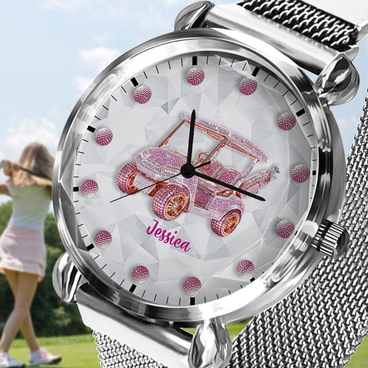 Goft Cart - Personalized Golf Women Hand Watch