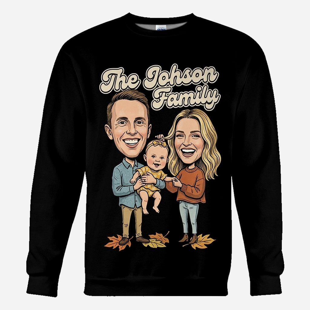 Father Gift, Family Matching Shirt - Personalized Father All Over Shirt