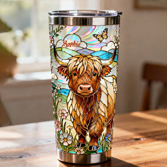 Gobelet personnalisé « Vache des Highlands »