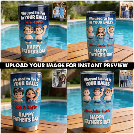 Perfektes Geschenk zum Vatertag - Personalisierter Vater-Tumbler
