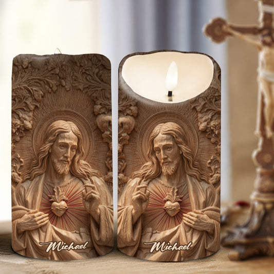 I'm A Child Of God - Personalized Christian Flameless Candle