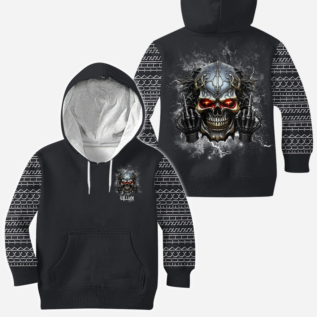 F*ck This Sh*t - Personalized Skull All Over Shirt