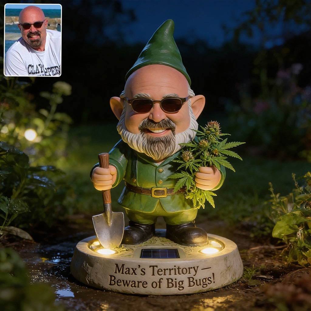 Mein Territorium Raus - Personalisierte Weed Solar Acryllicht