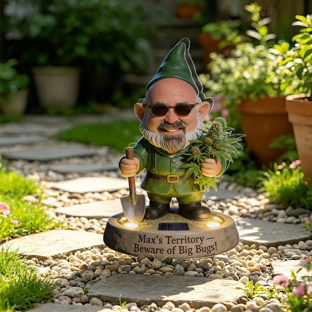 Mein Territorium Raus - Personalisierte Weed Solar Acryllicht