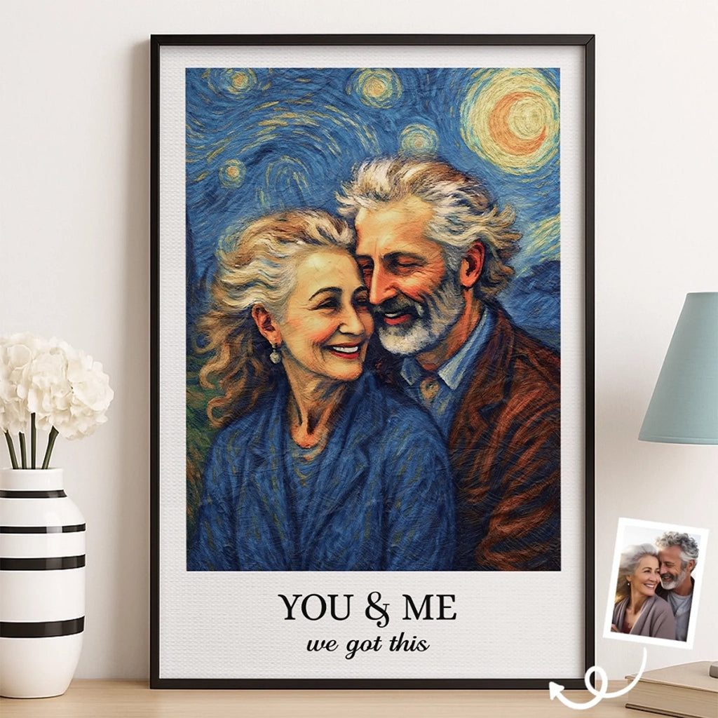 You & Me We Got This - Personalized Couple Canvas And Poster