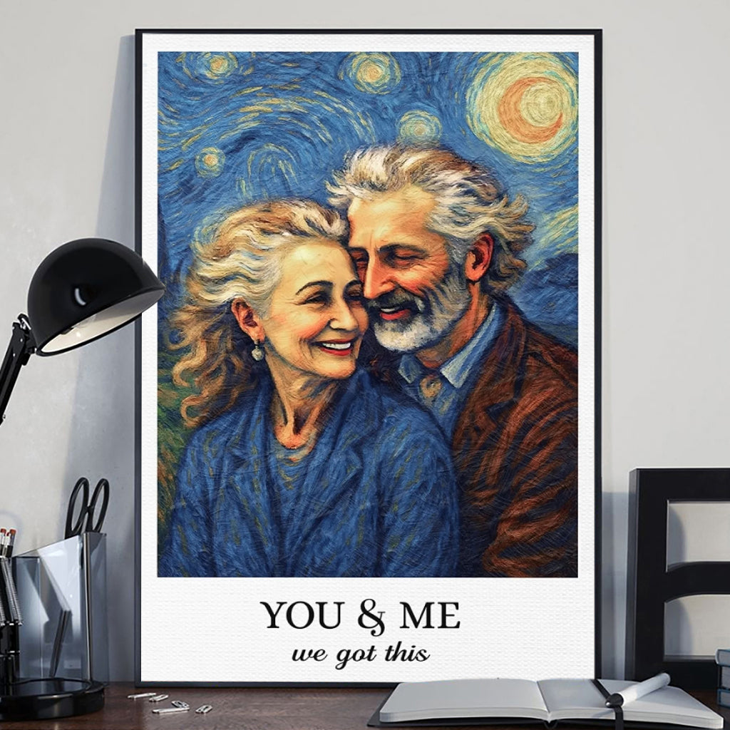 You & Me We Got This - Personalized Couple Canvas And Poster