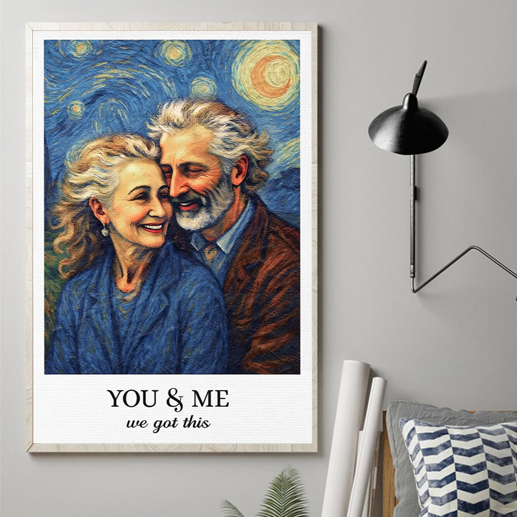 You & Me We Got This - Personalized Couple Canvas And Poster