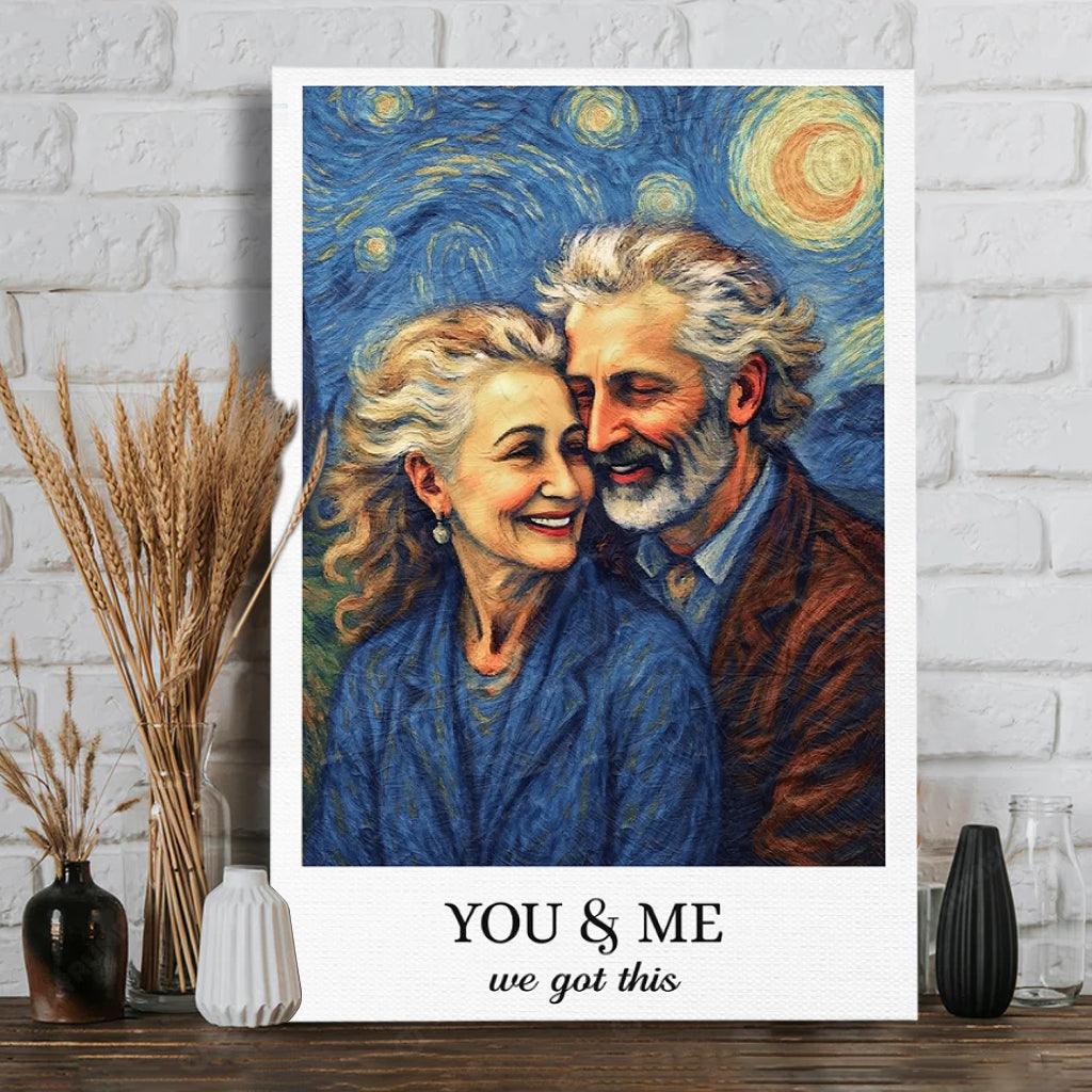You & Me We Got This - Personalized Couple Canvas And Poster