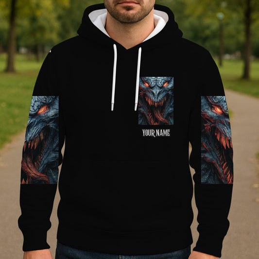 Scary Monster - Personalized Halloween All Over Shirt