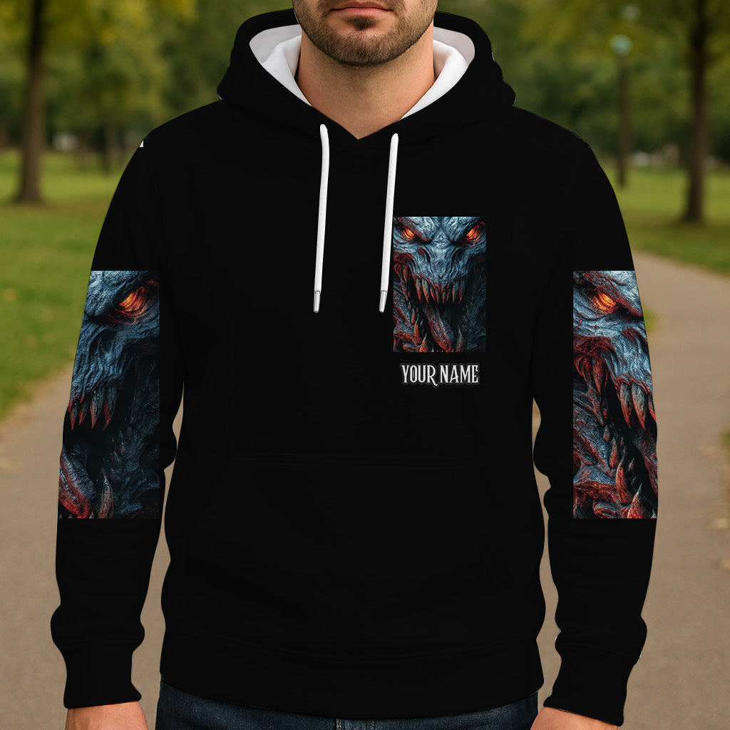 Scary Monster - Personalized Halloween All Over Shirt