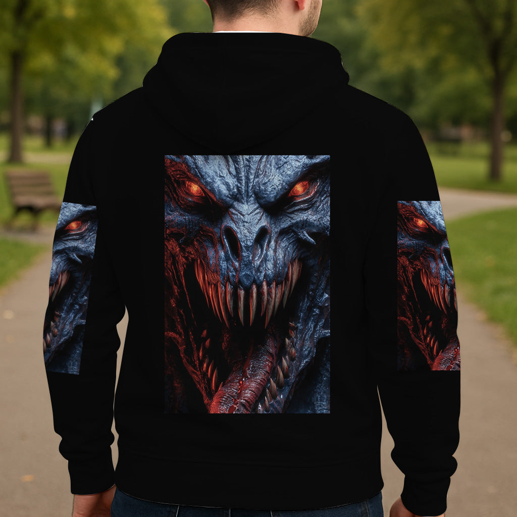 Scary Monster - Personalized Halloween All Over Shirt