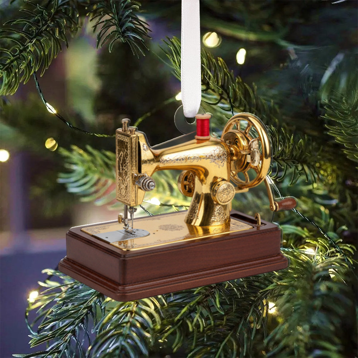 Nähbegeisterung – Personalisierter Näh-Adventskalender zum Falten mit Ornamenten