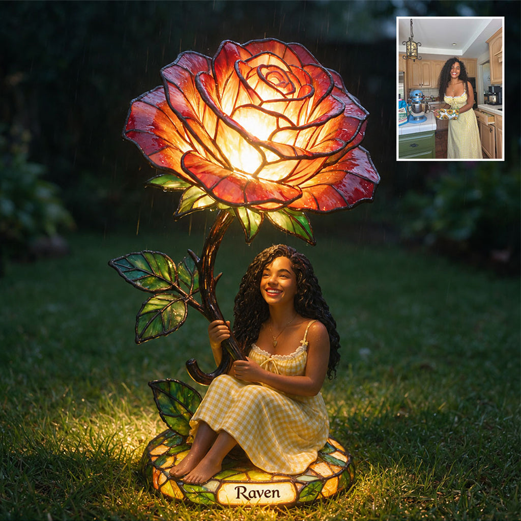 Garden Glow - Personalized Gardening Solar Acrylic Light
