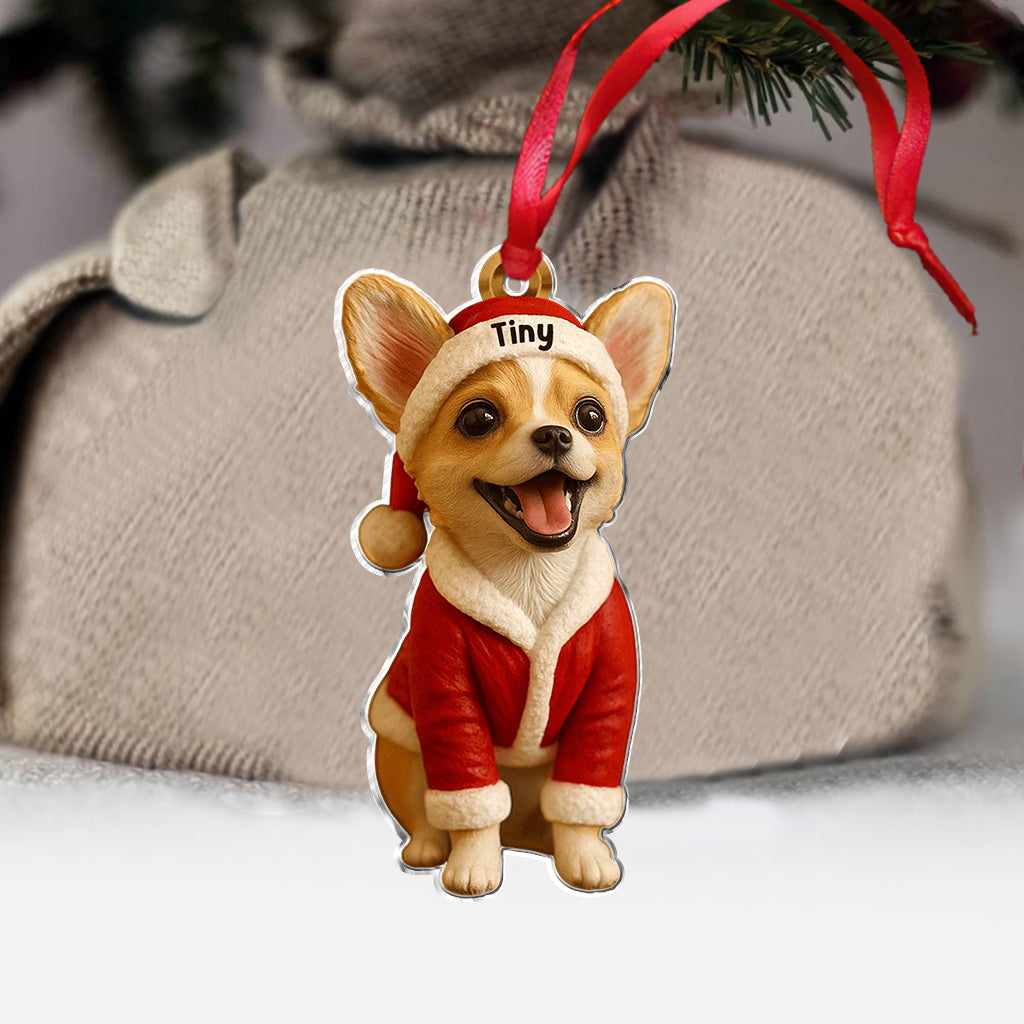 Poilu et lumineux - Figurine miniature 3D personnalisée pour chien