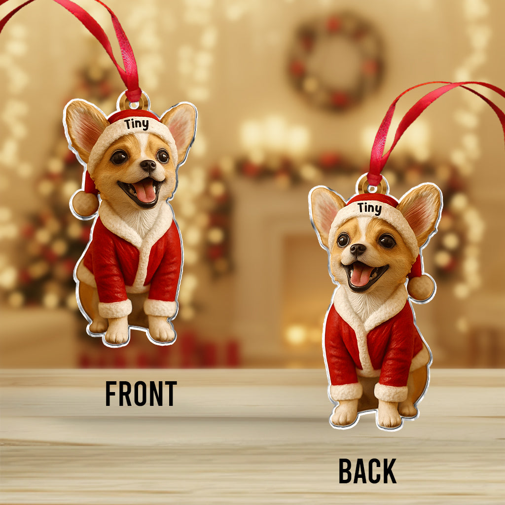 Poilu et lumineux - Figurine miniature 3D personnalisée pour chien