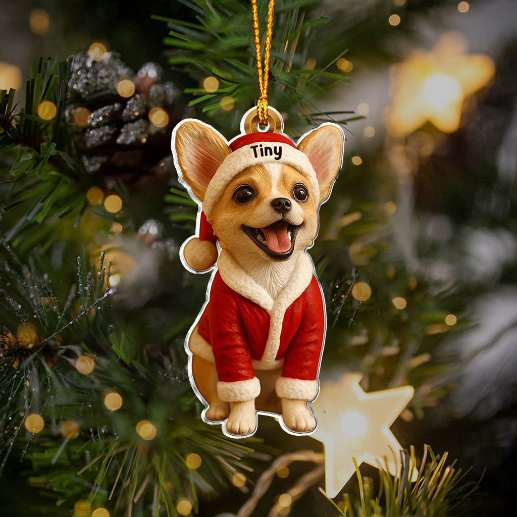 Poilu et lumineux - Figurine miniature 3D personnalisée pour chien