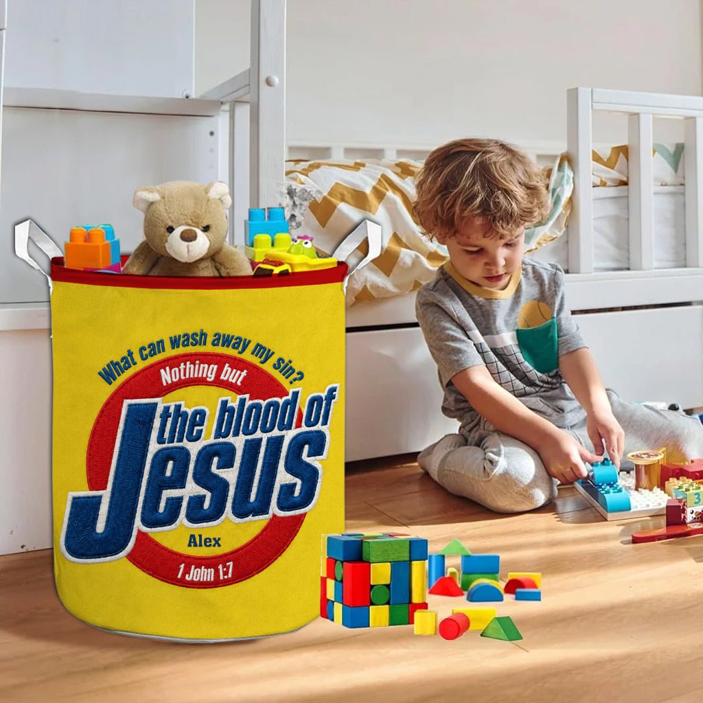 Das Blut Jesu - Personalisierter Christlicher Aufbewahrungskorb